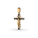 Хрест з комбінованого золота, з емаллю 138271300
