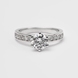 White Gold Diamonds Ring 213361121 from the manufacturer of jewelry LUNET JEWELERY at the price of $6 777 UAH: 2