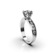 White Gold Diamonds Ring 213361121 from the manufacturer of jewelry LUNET JEWELERY at the price of $6 777 UAH: 9