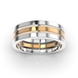 Mixed Metals Wedding Ring 211481100
