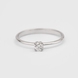 White Gold Diamond Ring 228001121 from the manufacturer of jewelry LUNET JEWELERY at the price of $451 UAH: 1