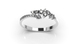 White Gold Diamonds Ring 27491121 from the manufacturer of jewelry LUNET JEWELERY at the price of  UAH: 2