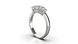 White Gold Diamonds Ring 23871121 from the manufacturer of jewelry LUNET JEWELERY at the price of  UAH: 2