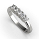 White Gold Diamonds Ring 23871121 from the manufacturer of jewelry LUNET JEWELERY at the price of  UAH: 1