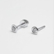White Gold Diamond Earrings 36801121 from the manufacturer of jewelry LUNET JEWELERY at the price of $328 UAH: 1