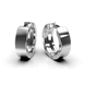White Gold Earrings without Stones 313151100 from the manufacturer of jewelry LUNET JEWELERY at the price of $313 UAH: 2