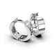 White Gold Earrings without Stones 313151100 from the manufacturer of jewelry LUNET JEWELERY at the price of $313 UAH: 3
