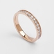Red Gold Wedding Ring 236892421 from the manufacturer of jewelry LUNET JEWELERY at the price of $862 UAH: 2