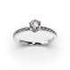 White Gold Diamond Ring 220201121 from the manufacturer of jewelry LUNET JEWELERY at the price of $1 103 UAH: 6