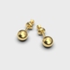 Yellow Gold Earrings 337971600 from the manufacturer of jewelry LUNET JEWELERY at the price of $227 UAH: 6