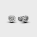 White Gold Diamond Earrings 335761121 from the manufacturer of jewelry LUNET JEWELERY at the price of $2 187 UAH: 2