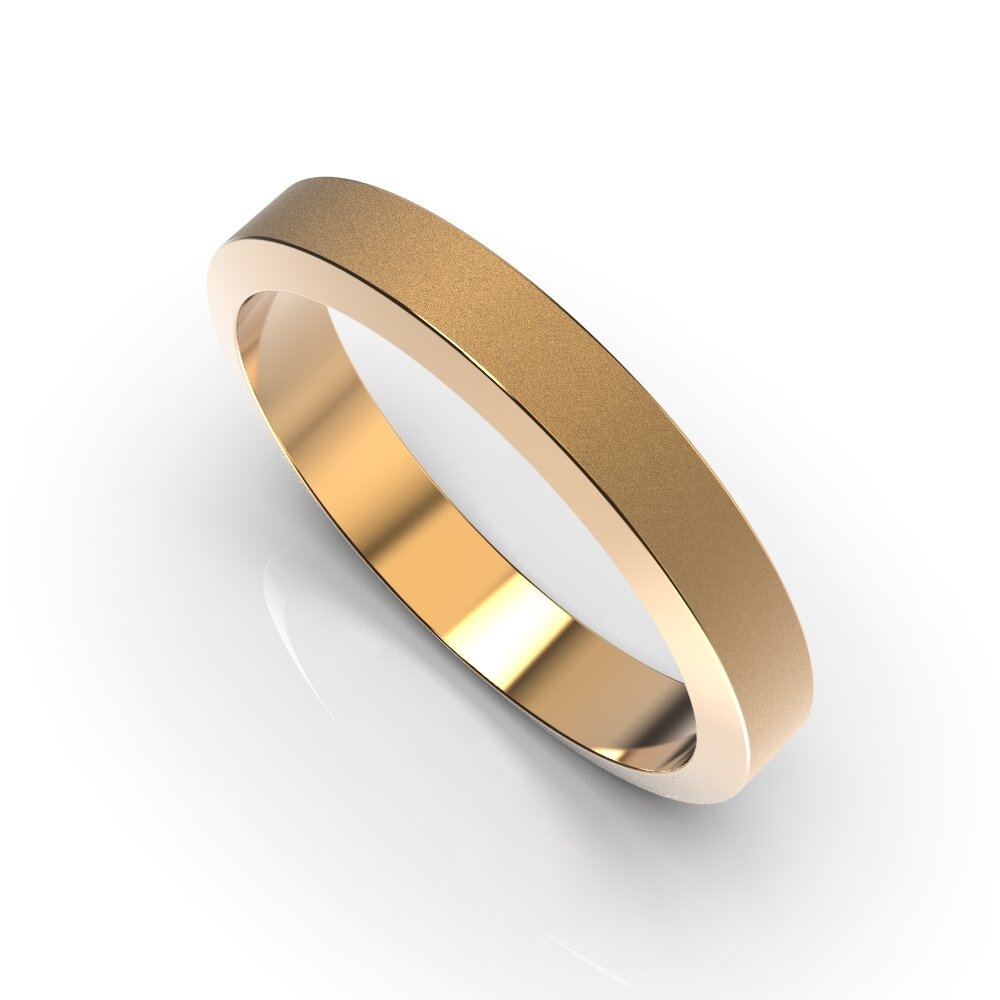 Red Gold Wedding Ring 210612400