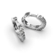 White Gold Diamond Earrings 314261121 from the manufacturer of jewelry LUNET JEWELERY at the price of $1 316 UAH: 11