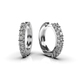 White Gold Diamond Earrings 314261121 from the manufacturer of jewelry LUNET JEWELERY at the price of $1 316 UAH: 7
