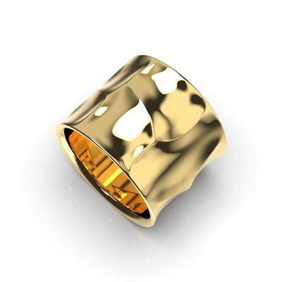 Кольцо с желтого золота, без вставки 213193100 от производителя ювелирных украшений LUNET JEWELLERY по цене 20 945 грн грн.