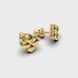 Yellow Gold Earring 335213100 from the manufacturer of jewelry LUNET JEWELERY at the price of $283 UAH: 8
