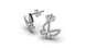 White Gold Diamond Earrings 32871521 from the manufacturer of jewelry LUNET JEWELERY at the price of $1 164 UAH: 9