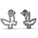 White Gold Diamond Earrings 32871521 from the manufacturer of jewelry LUNET JEWELERY at the price of $1 164 UAH: 11