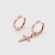 Red Gold Earrings with cross 316282400 from the manufacturer of jewelry LUNET JEWELERY at the price of $439 UAH: 3