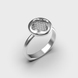Перстень з білого золота, з діамантами 241201121 від виробника ювелірних прикрас LUNET JEWELLERY по ціні 35 336 грн грн: 4