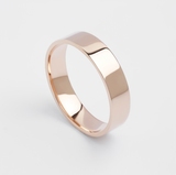 Red Gold Wedding Ring 236652400 from the manufacturer of jewelry LUNET JEWELERY