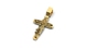 Хрест чоловічий «Трьох Святих» з червоного золота 11062400