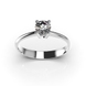 White Gold Diamond Ring 211221121 from the manufacturer of jewelry LUNET JEWELERY at the price of $1 060 UAH: 8