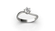 White Gold Diamond Ring 23901121 from the manufacturer of jewelry LUNET JEWELERY at the price of  UAH: 4