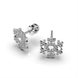 White Gold Diamond Earrings 311931121 from the manufacturer of jewelry LUNET JEWELERY at the price of $648 UAH: 8