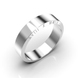 White Gold Wedding Ring 27851100 from the manufacturer of jewelry LUNET JEWELERY at the price of $794 UAH: 6