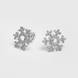 White Gold Diamond Earrings 311931121 from the manufacturer of jewelry LUNET JEWELERY at the price of $648 UAH: 1