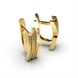 Red Gold Diamond Earrings 38832421