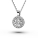 White Gold Diamond Necklace 717531121