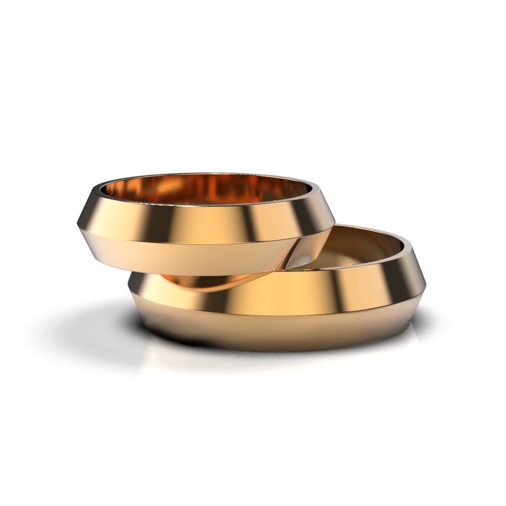 Red Gold Wedding Ring 210272400