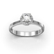 White Gold Diamonds Ring 27411121 from the manufacturer of jewelry LUNET JEWELERY at the price of $1 097 UAH: 9