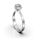 White Gold Diamonds Ring 27411121 from the manufacturer of jewelry LUNET JEWELERY at the price of $1 097 UAH: 10