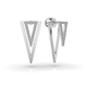 White Gold Diamond Earrings 316911121 from the manufacturer of jewelry LUNET JEWELERY at the price of $858 UAH: 6