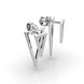 White Gold Diamond Earrings 316911121 from the manufacturer of jewelry LUNET JEWELERY at the price of $858 UAH: 11
