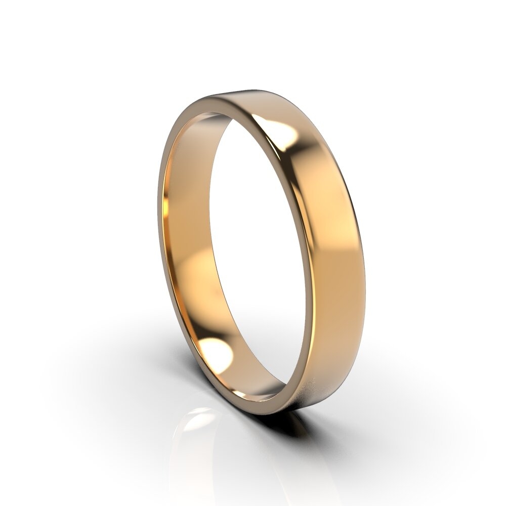 Red Gold Wedding Ring 211542400