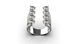 White Gold Diamonds Ring 24801121 from the manufacturer of jewelry LUNET JEWELERY at the price of  UAH: 2