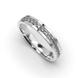 White Gold Diamonds Ring 213711121 from the manufacturer of jewelry LUNET JEWELERY at the price of  UAH: 1
