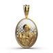 Ладанка золота Ікона Божої Матері 17122400 від виробника ювелірних прикрас LUNET JEWELLERY по ціні 25 780 грн грн: 7