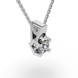 White Gold Diamond Necklace 718411121