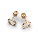 Red Gold Diamond Earrings 317132421