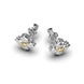 White&Yellow Gold Diamond Earrings 335221121 from the manufacturer of jewelry LUNET JEWELERY at the price of $490 UAH: 6