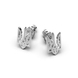 Ukrainian Trident Tryzub Earrings  326191100 from the manufacturer of jewelry LUNET JEWELERY at the price of $152 UAH: 10
