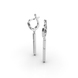 White Gold Diamond Earrings 317031121 from the manufacturer of jewelry LUNET JEWELERY at the price of $804 UAH: 10