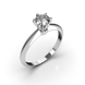 White Gold Diamond Ring 213341121 from the manufacturer of jewelry LUNET JEWELERY at the price of  UAH: 4