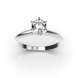 White Gold Diamond Ring 213341121 from the manufacturer of jewelry LUNET JEWELERY at the price of  UAH: 2