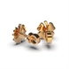 Red Gold Diamond Earrings 311982421